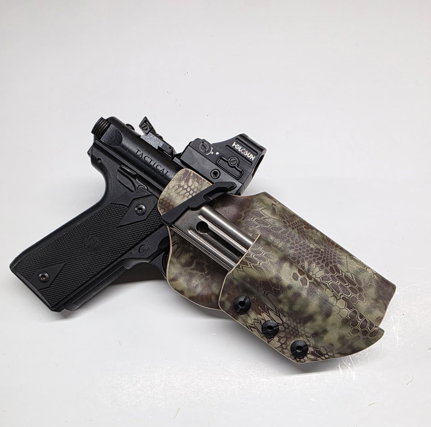 Ruger MK IV 22/45 Tactical - Build Your Own Fully Custom Holster! - SSH, Suppressor, RMR and More! - 7X Custom Holsters