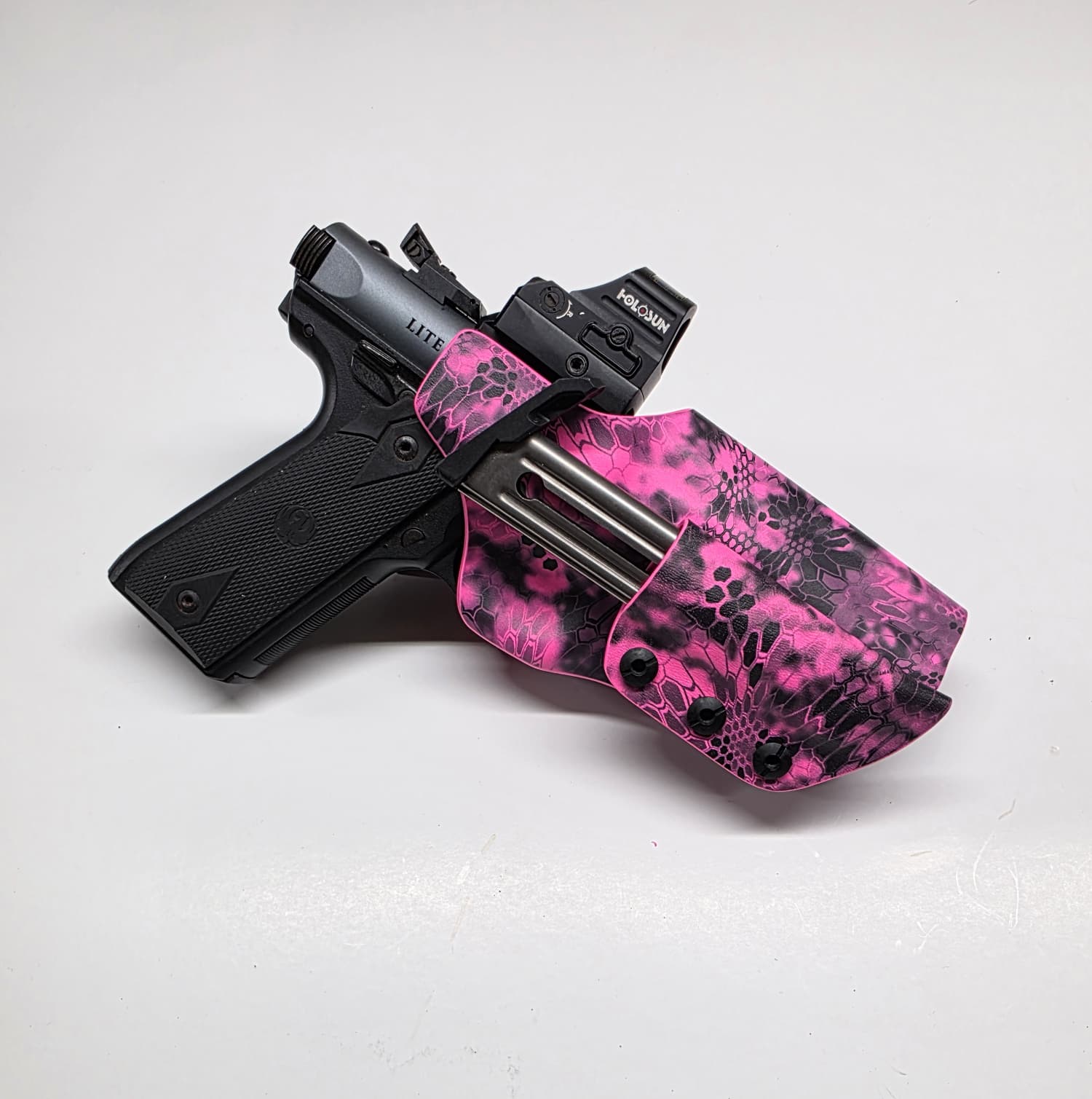 Ruger MK IV 22/45 Tactical - Build Your Own Fully Custom Holster! - SSH, Suppressor, RMR and More! (Copy) - 7X Custom Holsters
