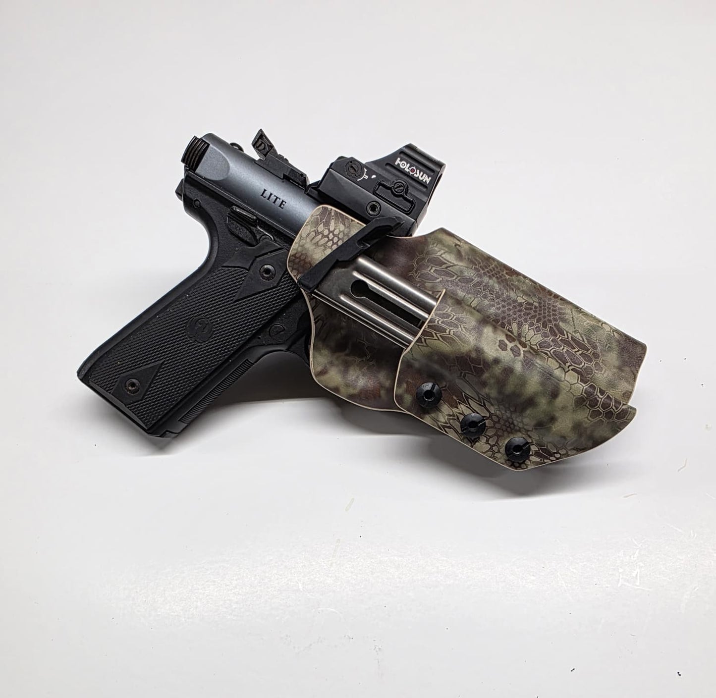 Ruger MK IV 22/45 Tactical - Build Your Own Fully Custom Holster! - SSH, Suppressor, RMR and More! (Copy) - 7X Custom Holsters