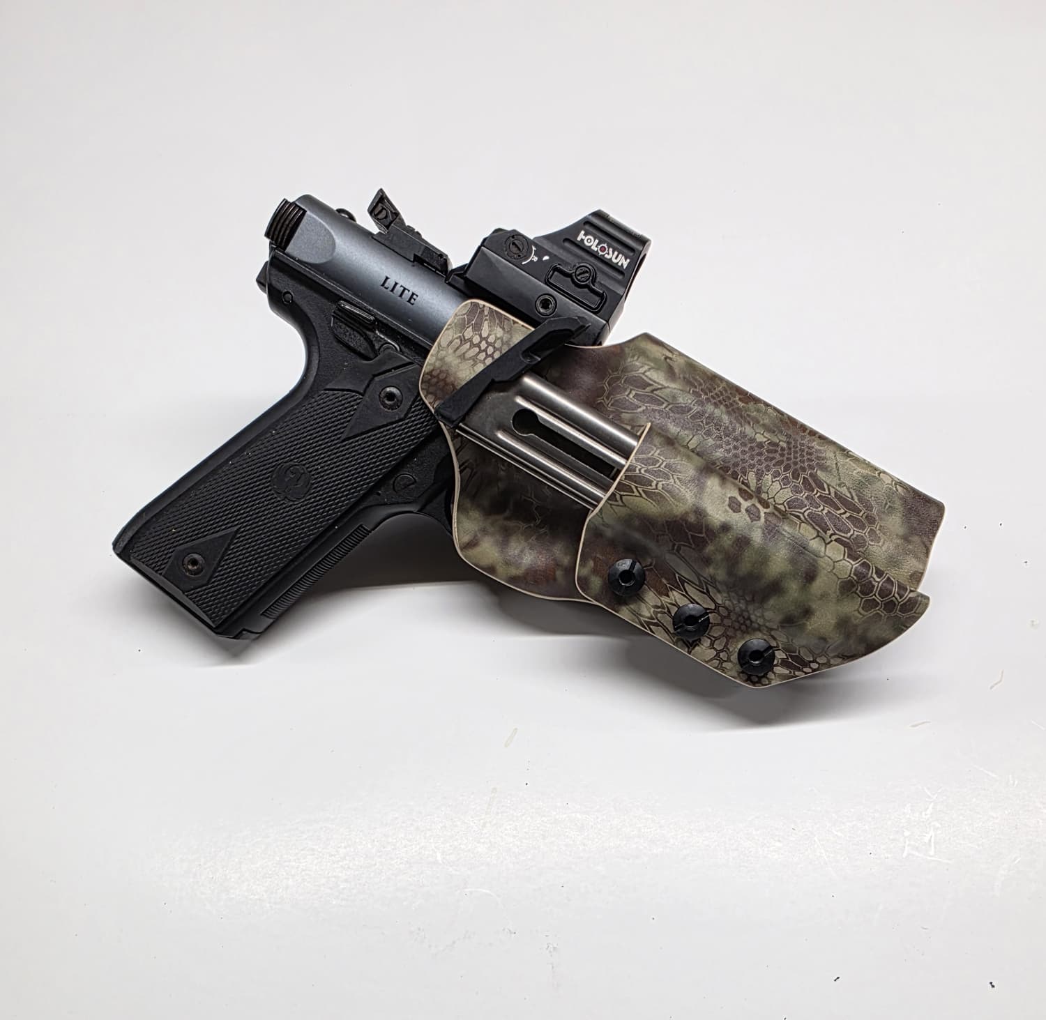 Ruger MK IV 22/45 Tactical - Build Your Own Fully Custom Holster! - SSH, Suppressor, RMR and More! (Copy) - 7X Custom Holsters