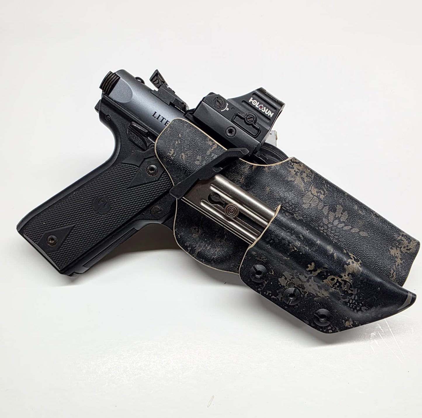 Ruger MK IV 22/45 Tactical - Build Your Own Fully Custom Holster! - SSH, Suppressor, RMR and More! (Copy) - 7X Custom Holsters
