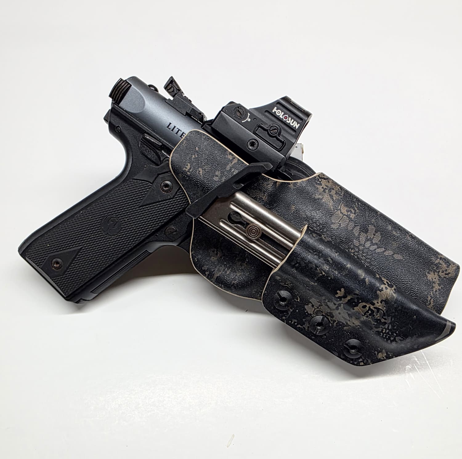 Ruger MK IV 22/45 Tactical - Build Your Own Fully Custom Holster! - SSH, Suppressor, RMR and More! (Copy) - 7X Custom Holsters