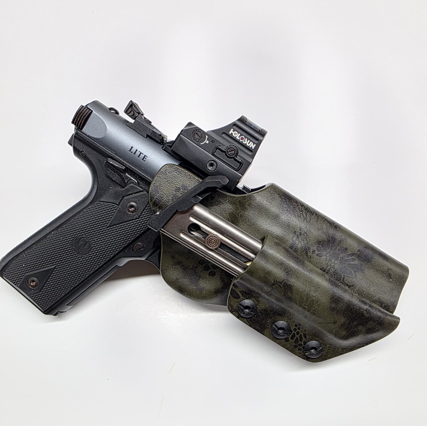 Ruger MK IV 22/45 Tactical - Build Your Own Fully Custom Holster! - SSH, Suppressor, RMR and More! (Copy) - 7X Custom Holsters