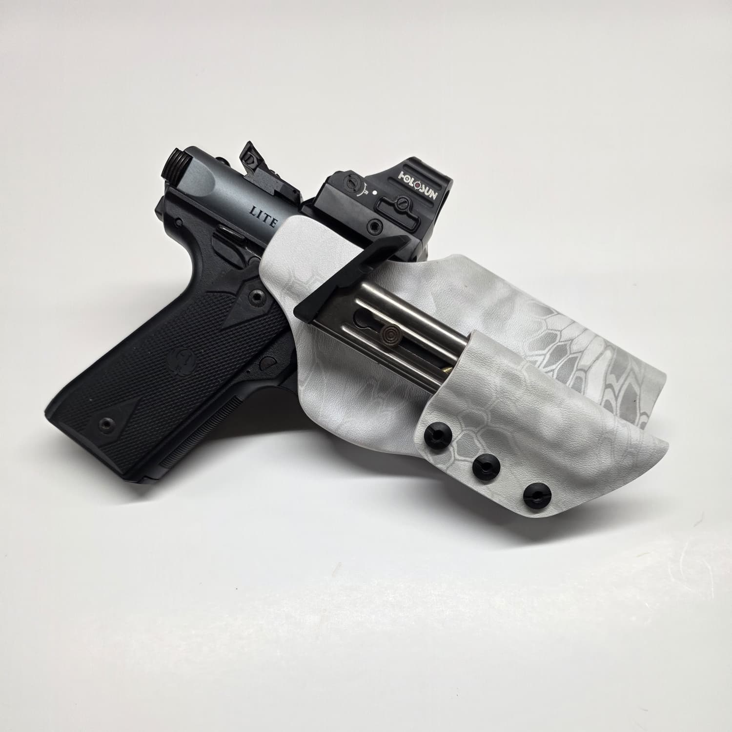 Ruger MK IV 22/45 Tactical - Build Your Own Fully Custom Holster! - SSH, Suppressor, RMR and More! (Copy) - 7X Custom Holsters