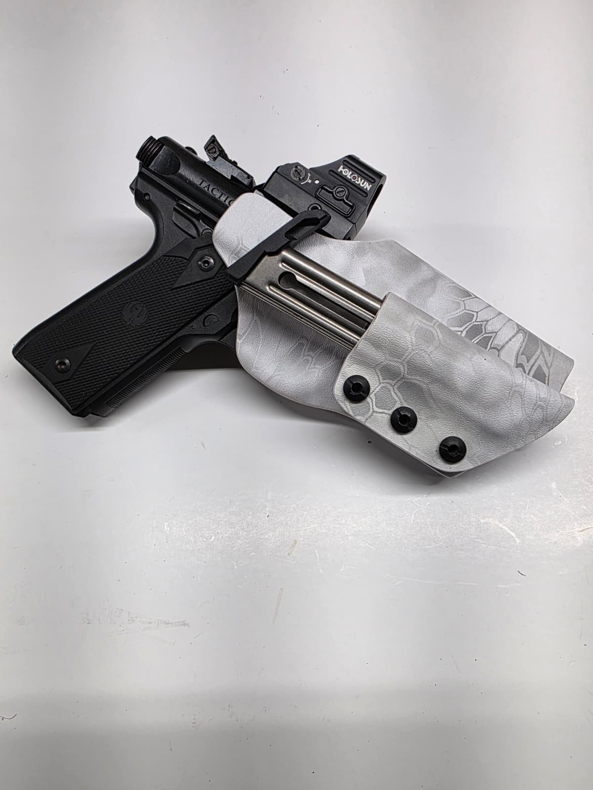 Ruger MK IV 22/45 Tactical - Build Your Own Fully Custom Holster! - SSH, Suppressor, RMR and More! - 7X Custom Holsters