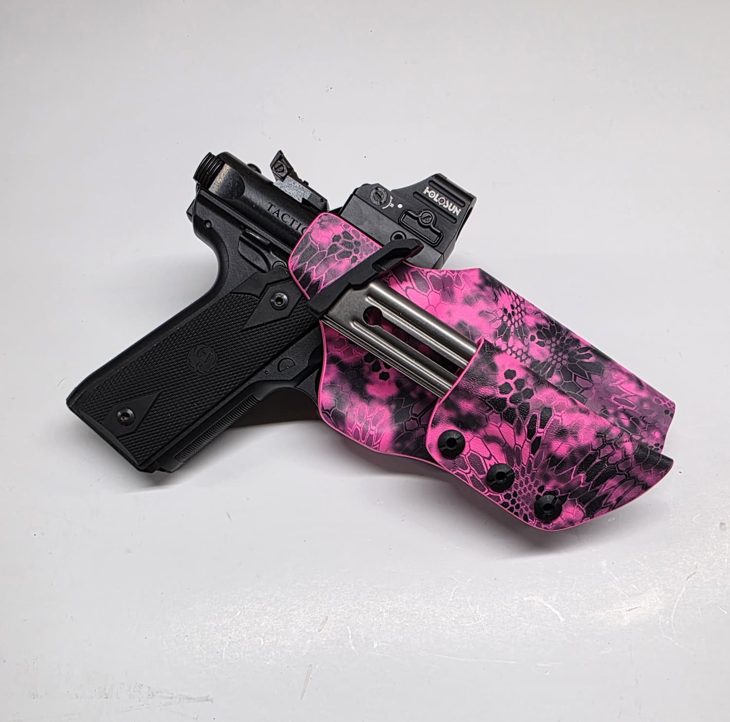 Ruger MK IV 22/45 Tactical - Build Your Own Fully Custom Holster! - SSH, Suppressor, RMR and More! - 7X Custom Holsters